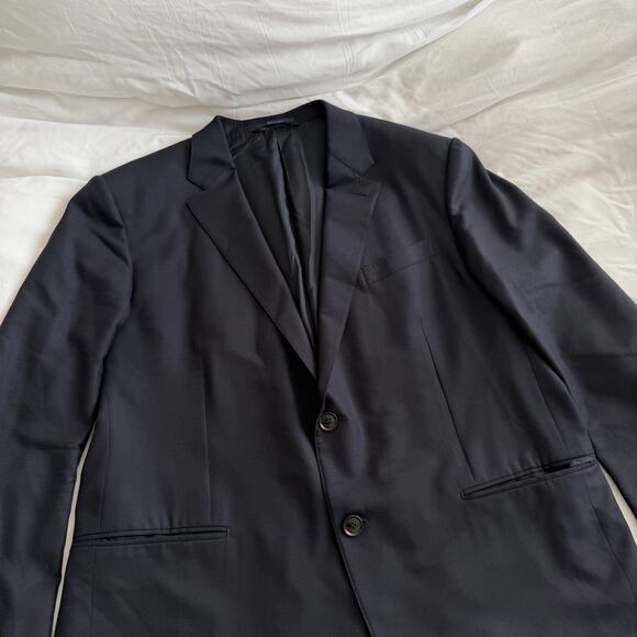 Ermenegildo Zegna Black Trofeo Comfort 10-Pocket Jacket Blazer Men’s 58R - Picture 2 of 16